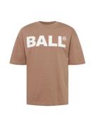 Ball Shirts  brun / hvid