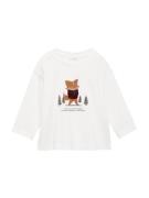 MANGO KIDS Shirts 'FOX'  ecru / sand / grå