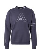 INDICODE JEANS Sweatshirt 'Lodriano'  navy / hvid