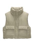 Pull&Bear Vest  pastelgrøn