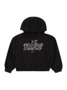 Nike Sportswear Sweatshirt 'CLUB FLC'  sort / hvid