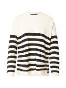 VERO MODA Pullover 'VMCLOVER'  sort / hvid