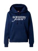 Tommy Jeans Sweatshirt  mørkeblå / hvid