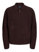 JACK & JONES Pullover  mørkebrun