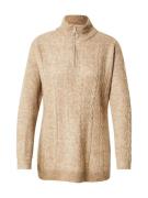 VERO MODA Pullover 'VMMILI'  mørkebeige