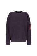 ALPHA INDUSTRIES Sweatshirt  aubergine