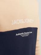 Jack & Jones Junior Sweatshirt 'Ryder'  natblå / abrikos