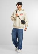 Mister Tee Sweatshirt 'Live Bold'  beige / lys rød / sort / hvid