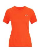 Newline Funktionsbluse  neonorange / hvid