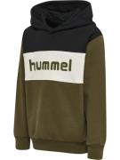 Hummel Sweatshirt  oliven / sort / hvid