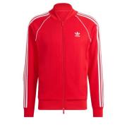 ADIDAS ORIGINALS Sportsweatshirt 'Adicolor Classics Sst'  rød / hvid