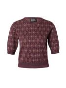 SCOTCH & SODA Pullover  beige / aubergine / bordeaux