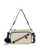 KIPLING Skuldertaske 'NEW MILOS'  creme / sort