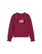 WE Fashion Bluser & t-shirts  pink / bordeaux / sort