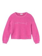 NAME IT Pullover  pink / hvid