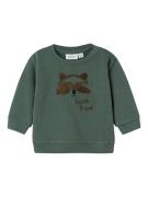 NAME IT Sweatshirt 'Salt'  brun / gran / sort