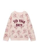 MANGO KIDS Sweatshirt 'PAWSKY'  magenta / rosé / hvid