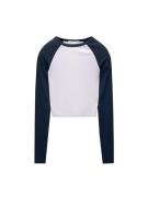 Pull&Bear Shirts  navy / hvid