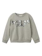 NAME IT Sweatshirt 'NKFDIDO STRANGERTHINGS'  lyseblå / grå / grå-meler...