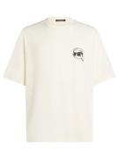 Karl Lagerfeld Bluser & t-shirts ' IKON '  creme / sort