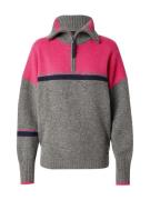 G-STAR Pullover  mørkeblå / grå-meleret / lys pink