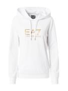 EA7 Emporio Armani Sweatshirt  guld / hvid