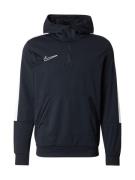 NIKE Sportsweatshirt 'Academy'  sort / offwhite