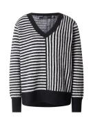 VERO MODA Pullover 'VMURANUS'  sort / hvid