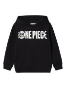 NAME IT Sweatshirt  sort / hvid