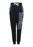 LONSDALE Bukser 'Marldon'  sort / hvid