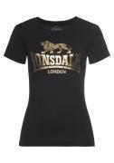 LONSDALE Shirts 'Bantry'  guld / sort