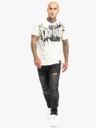 Tapout Bluser & t-shirts 'SPLASHED'  creme / sort