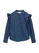 MANGO KIDS Bluse 'ANDREA'  blue denim