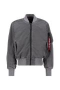 ALPHA INDUSTRIES Overgangsjakke 'MA-1'  grafit