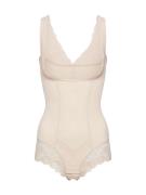 MAGIC Bodyfashion Shapingbody 'Control Body'  beige / hvid