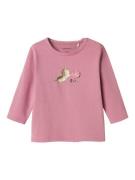 NAME IT Bluser & t-shirts 'NBFSANNIE'  beige / brun / mørkegrøn / lysv...