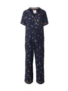 Chelsea Peers Pyjamas  beige / navy / hvid