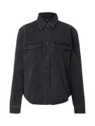 JDY Bluse 'JDYSTINE'  black denim