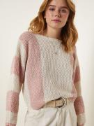 Happiness Istanbul Pullover  lysebeige / gammelrosa