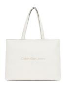 Calvin Klein Jeans Shopper  beige / hvid