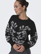 JDY Pullover 'HELGA'  sort / sølv