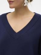 VERO MODA Pullover 'VMGold'  navy