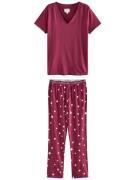 Next Pyjamas  beige / bordeaux