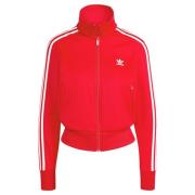 ADIDAS ORIGINALS Sweatjakke 'Adicolor Classics Firebird'  rød / hvid