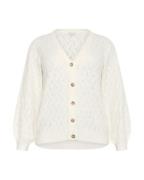 KAFFE CURVE Cardigan 'Anita'  creme