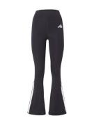 ADIDAS PERFORMANCE Sportsbukser  sort / hvid