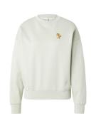 Iriedaily Sweatshirt 'Catduck'  pastelgul / pastelgrøn / orange / lyse...