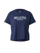 HOLLISTER Shirts  navy / hvid