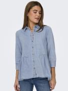 ONLY Bluse  blue denim