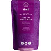 Khadi Ayurvedic Powder Shampoo Sensitive Herbal Wash
